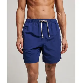 Superdry Vintage Ripstop Badeshorts - Pilot Mid Blue - XL