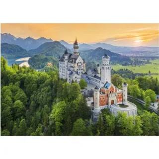Dino Puzzle Neuschwanstein Schloss 1000 Teile Landschaft Puzzle
