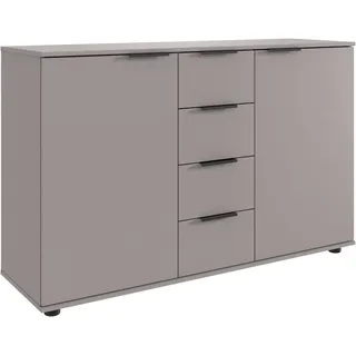 WIMEX Sideboard 130 x 83 x 41 cm Grau