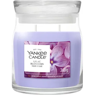 Yankee Candle Lilac Blossoms Duftkerze 368 g lila