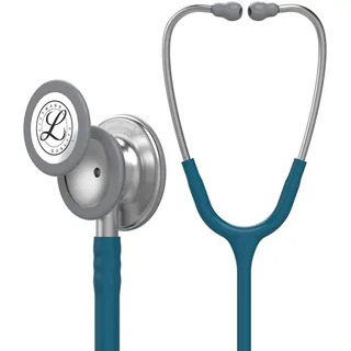 3M Littmann Classic III Stethoskop zur Überwachung, 5623, karibikblauer Schlauch, 69 cm