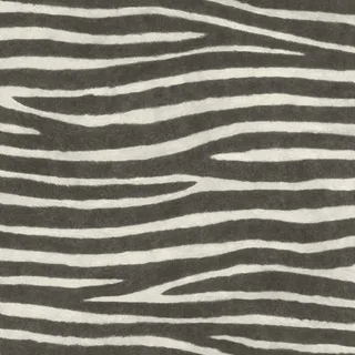 Rasch Textil Rasch Tapete 751727 - Vliestapete mit Zebra-Muster in Schwarz-Weiß, Animal Print Tapete aus der Kollektion African Queen III