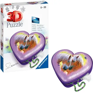 Ravensburger 3D Puzzle Herz Pferde 54 Teile