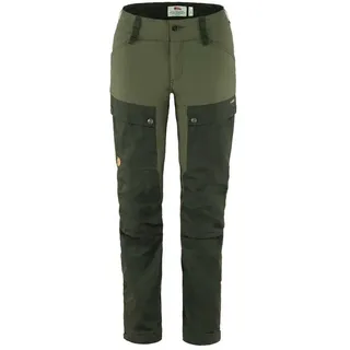 Fjällräven Damen Keb Hose, Deep Forest/Laurel Green, 38/S