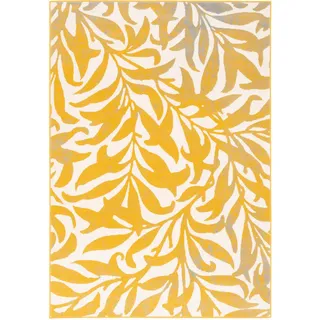 Pergamon Samba Veloursteppich 190 x 280 cm Gelb