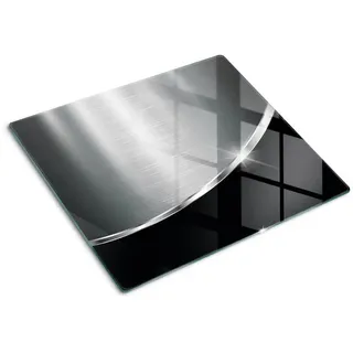 Tulup Herdabdeckplatte 60x52 cm Glas-Servierbrett Küchenutensilien Schutzplatte Spritzschutz Abdeckung Textur