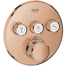 Bild Grohtherm SmartControl Thermostat mit 3 Absperrventilen, (29121DA0)