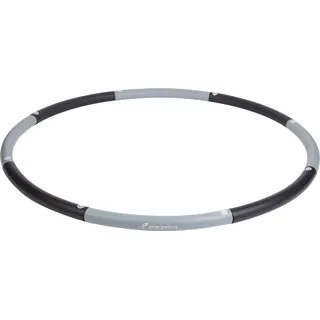 energetics Unisex – Erwachsene Hula Hoop Fitnessring, Black/Grey, 2