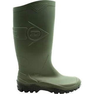 Dunlop K680011 Dänische wasserdichte Stiefel, PVC, kniehoch, Grün, 46 - Grün