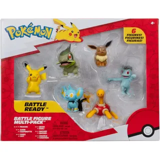 Pokémon Pokemon Kampf-Figuren 6er-Pack