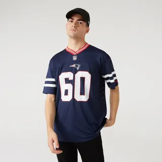 New Era Nfl Mesh New England Patriots Kurzarm-t-shirt - Dk Blue - M