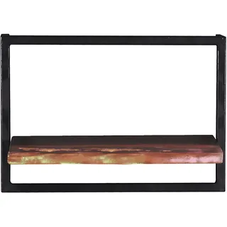 SIT Möbel Wandregal Riverboat 1 Fachboden Holz 1 x 1 x 1 cm Schwarz