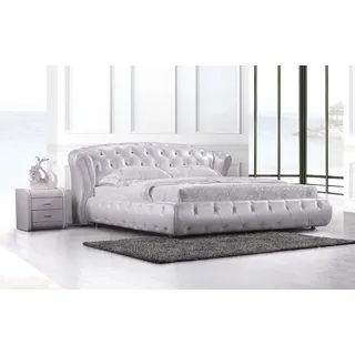 Bett Betten Chesterfield Designer XXL Doppel Lederbett S9111 160 180 200x200cm