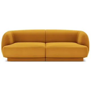 micadoni Sofa Miley 2-Sitzer 90x70x180 cm, Hergestellt in Europa, Oeko-Tex®, Wohnzimmer, Sofas , Couches, Sofas, 2-Sitzer Sofas