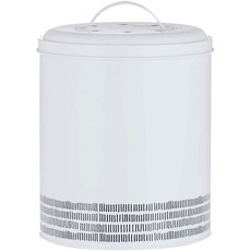 Monochrome Komposter, weiß, 2,5 Liter
