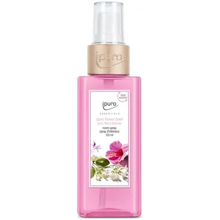 ipuro - erfrischendes ipuro flower bowl Raumspray - dezentes Duftspray mit blumigen & belebenden Noten - stilvolles Room Fragrance für ein puristisches Dufterlebnis in jedem Raum 120 ml