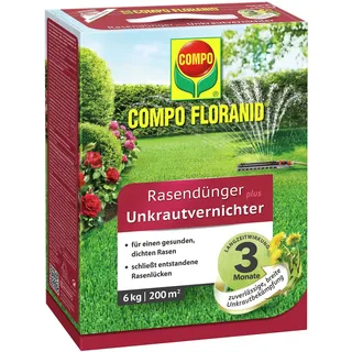 Compo Rasendünger mit Unkrautvernichter 6 kg