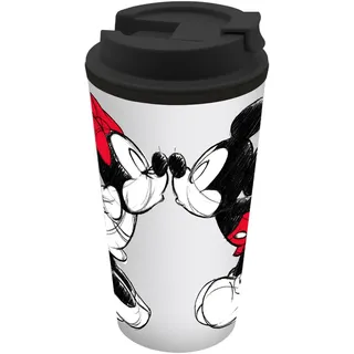 Geda Labels Coffee to go Becher 0,4 l Rot 2 St.