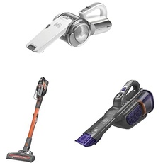 Bundle of Black+Decker Lithium Dustbuster Pivot PV1820L – Akku-Handstaubsauger mit Multi-Positions-Saugvorrichtung –Handstaubsauger kabellos4in1 Stielsager (18V, 2.0Ah +36W/18V Akku-Handstaubsauger