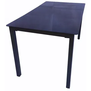 VCM Gartentisch 140 x 80 x 73 cm Anthrazit