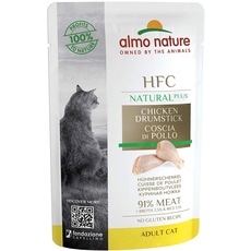 Bild HFC Natural Plus nass für Katzen - Hühnerschenkel 55g x 24 Stück, 1er Pack (1 x 1.7 kilograms)