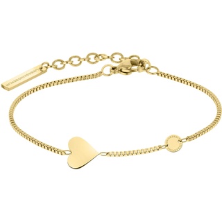 Liebeskind Berlin Liebeskind LJ-0510-B-20 Damen Armband Herz Edelstahl Gold 20 cm