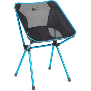 Helinox Campingstuhl Café Schwarz/Cyan Blue