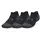 Füßlinge 3er Pack Schwarz/Grau XL 47-50