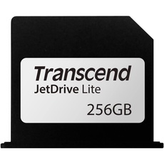 Transcend 256 GB JetDrive Lite extra Speicher-Erweiterungskarte für MacBook Pro (Retina) 15'', angepasst und abschließend mit dem Karten-Slot (Generation Mitte 2012- Anfang 2013), TS256GJDL350