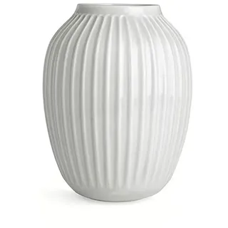 KÄhler Hammershi Large-h25 Cm Keramikvase - White - One Size