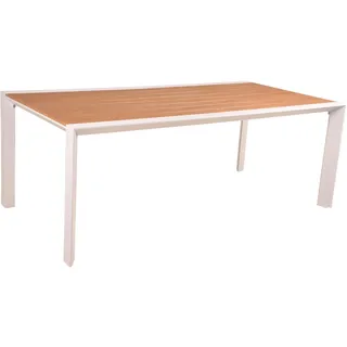 Garden Pleasure VENICE Gartentisch 100 x 200 x 74 cm Braun