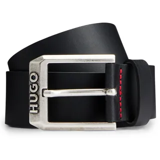 Hugo Gürtel Herren Gelio Leder schwarz 95