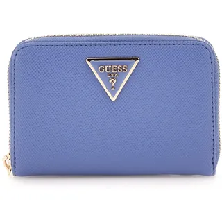 GUESS Laurel SLG Medium Portemonnaie Damen blau