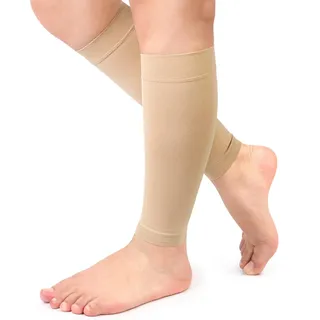 Waden Medizinische Kompressionsstrümpfe Damen & Herren Krampfadern Medizinisch Thrombosestrümpfe Schutz mit 20-30 mmHg Klasse 2 Gradientenkompression(Beister)