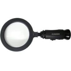Bild von 7LL01 Handlupe mit LED-Beleuchtung Linsengröße: (Ø) 90mm Schwarz