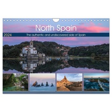 North Spain, the authentic and undiscovered side of Spain (Wall Calendar 2024 DIN A4 landscape), CALVENDO 12 Month Wall Calendar
