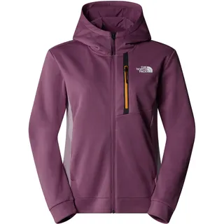 The North Face Damen Mountain Fz Fleece Jacke, Midnight Mauve/Purple C, L