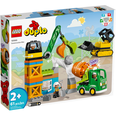 Bild Duplo Baustelle mit Baufahrzeugen 10990