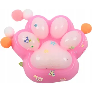 Antistress Squishy Pfote 7cm - Sensorisches Quetschspielzeug für Kinder - Stressabbau & Entspannung