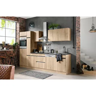 OPTIFIT Küchenzeile Roth 300 cm beige