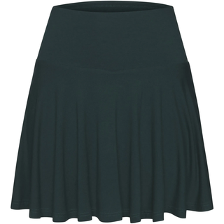 Skort VIVANCE ACTIVE, Damen, Gr. S (36/38), blau (petrol), Single Jersey, Obermaterial: 95% Viskose, 5% Elasthan, unifarben, Basic, lässig geschnitten ca. Mitte Oberschenkel, Röcke Skort, Tellerrock mit integrierter Shorts für Fitness, Sport und Freizeit, Topseller