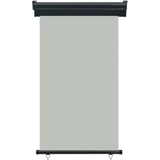 vidaXL Seitenmarkise 100 x 250 cm Grau Polyester