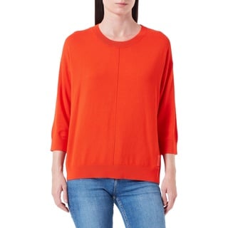 comma Damen 2136122 Pullover, 2509 orange, 40