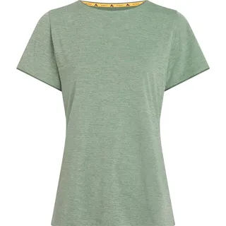 Mc Kinley Mckinley Damen Hunu T-Shirt, 914 Melange/Green Sm, 46