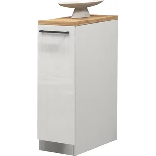 kochstation Apothekerschrank KS-Sole 30 x 60 x 85 cm Weiß