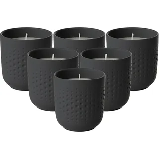 Villeroy & Boch Duftkerze Perle Adventure Manufacture Collier Noir 6 St. schwarz