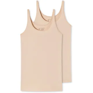 SCHIESSER Unterhemd Beige M