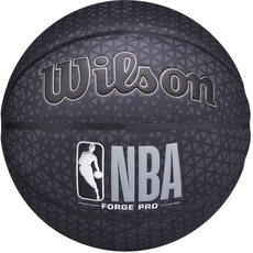 Wilson NBA Forge Pro Printed Ball WTB8001XB, Unisex basketballs, Black, 7 EU