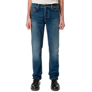 Nudie Jeans Solid Ollie Jeans - Denim Wild Blue - 38 - 32