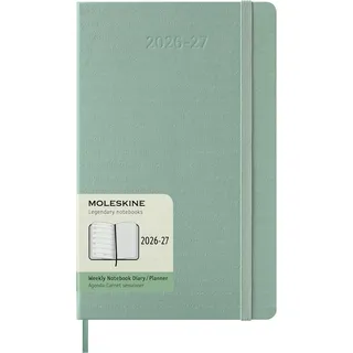 Moleskine Wochenkalender 2026–2027 Salbei-Grün